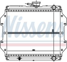 Nissens 64082 - RADIADOR SUZUKI JIMNY II (SJ) (81-)