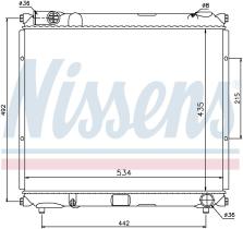 Nissens 64169 - RADIADOR SUZUKI VITARA(ET.TA)(88-)2