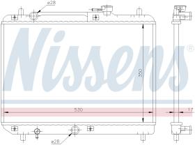 Nissens 64177 - RADIADOR SUZUKI BALENO(EG)(95-)1.3