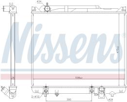 Nissens 641776 - RADIADOR SUZUKI GRAND VITARA/ESCUDO
