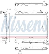 Nissens 64179 - RADIADOR SUZUKI VITARA (ET, TA) (88