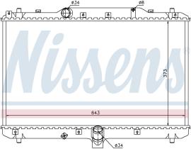 Nissens 64198 - RADIADOR FIAT SEDICI(06-)1.9 JTD