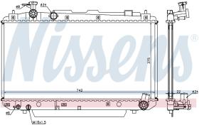 Nissens 64639A - RADIADOR TOYOTA RAV 4 II(#A20)(00-)
