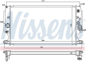 Nissens 646875 - RADIADOR TOYOTA VERSO(R2#)(08-)2.2