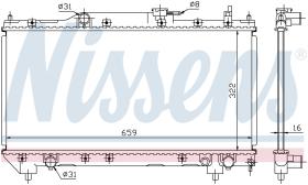 Nissens 64781A - RADIADOR TOYOTA AVENSIS(T22#)(97-)1