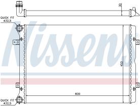 Nissens 65014 - RADIADOR SEAT ALHAMBRA (7V)(96-)1.9