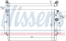 Nissens 65015 - RADIADOR VOLKSWAGEN SHARAN(7N)(10-)