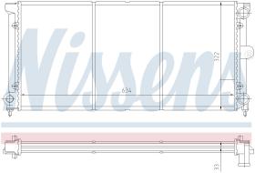 Nissens 65159 - VW PASSAT 1,8-1,9 16V(87-)