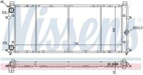 Nissens 65184 - RADIADOR VOLKSWAGEN TRANSPORTER T4(