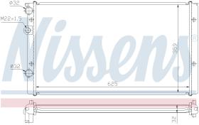 Nissens 65248 - RADIADOR VOLKSWAGEN LUPO(6X1.6E1)(9