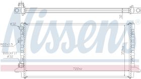 Nissens 65256 - RADIADOR VOLKSWAGEN PASSAT B4(3A.35