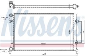 Nissens 65277 - RADIADOR VOLKSWAGEN CADDY IV (SA) (
