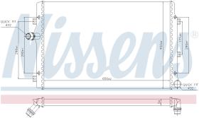 Nissens 65281A - RADIADOR SEAT TOLEDO III(5P2)(04-)1