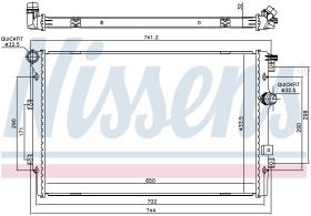 Nissens 65330 - RADIADOR VOLKSWAGEN TIGUAN(5N)(07-)