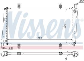 Nissens 65551A - RADIADOR VOLVO V40(VW)(95-)1.9T