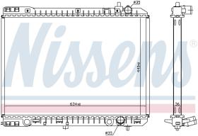 Nissens 666230 - RADIADOR KIA CARNIVAL II(VQ)(06-)2.
