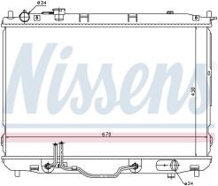 Nissens 66634 - RADIADOR KIA CARENS I(RS)(02-)1.8 I