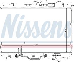 Nissens 66636 - RADIADOR KIA CARENS I(RS)(02-)2.0 C