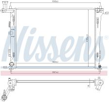 Nissens 66674 - RADIADOR HYUNDAI I30(FD)(07-)1.4 I