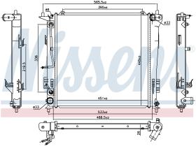 Nissens 67078 - RADIADOR HYUNDAI I30(FD)(07-)1.6 CR