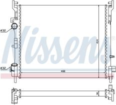 Nissens 67229 - RADIADOR RENAULT THALIA II(08-)1.5