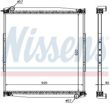 Nissens 67282 - RADIADOR NEOPLAN CENTROLINER(02-)