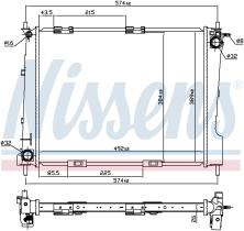 Nissens 67284 - RADIADOR RENAULT CLIO III(05-)2.0 I
