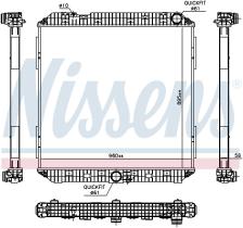 Nissens 672930 - RADIADOR MERCEDES ACTROS MP4(11-)