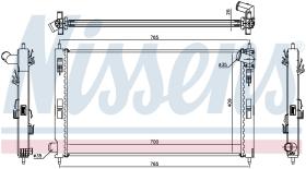 Nissens 67359 - RADIADOR CITROEN C-CROSSER(07-)2.2