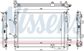 Nissens 67360 - RADIADOR NISSAN QASHQAI(J10)(07-)1.