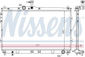 Nissens 67472 - RADIADOR HYUNDAI H1(TQ)(07-)2.4 I 1