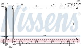 Nissens 67706A - RADIADOR SUBARU FORESTER(SF)(97-)2.