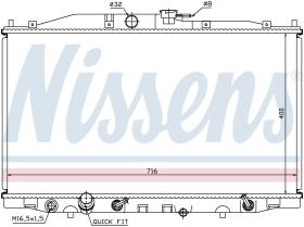 Nissens 68112 - RADIADOR HONDA ACCORD  VII(CL.CM)(0