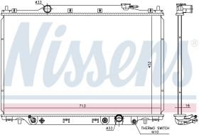 Nissens 681382 - RADIADOR HONDA STEPWAGON(01-)2.0 I