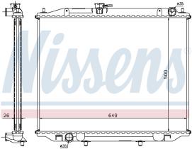 Nissens 68708A - RADIADOR NISSAN TERRANO II(R50)(93-