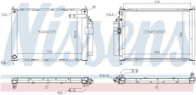 Nissens 68747 - RADIADOR NISSAN NOTE(E11)(06-)1.6 I