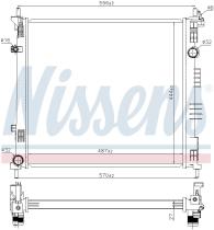 Nissens 68774 - RADIADOR NISSAN NV 200(M20_)(10-)1.