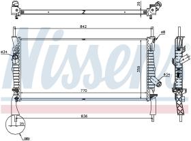 Nissens 69226 - RADIADOR FORD TRANSIT(TT9)(06-)2.4