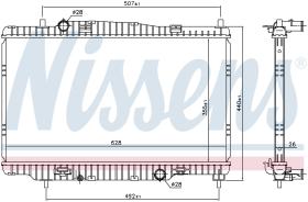 Nissens 69243 - RADIADOR FORD FIESTA VI(CCN)(12-)1.