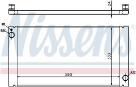 Nissens 69705 - RADIADOR MINI MINI (R56)(06-)COOPER