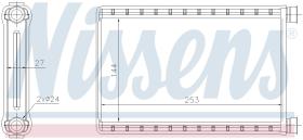 Nissens 70523 - CALEFACTOR BMW X1 E84(09-)X1 18DX