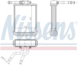Nissens 72045 - CALEFACTOR MERCEDES ML-CLASS W 163(
