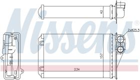Nissens 72946 - CALEFACTOR PEUGEOT 207 (WA, WC, WD,