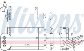 Nissens 73977 - CALEFACTOR VOLKSWAGEN TRANSPORTER T