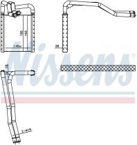 Nissens 77649 - CALEFACTOR HYUNDAI I20 (PB)(09-)1.2