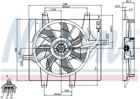 Nissens 85289 - VENTILADOR CHRYSLER PT CRUISER(PT.P