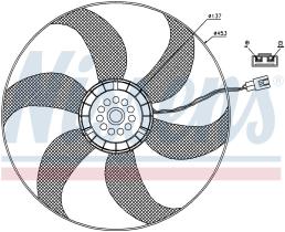 Nissens 85403 - VENTILADOR MERCEDES MB 100 D(88-)2.