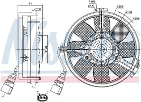 Nissens 85639 - VENTILADOR AUDI A 4/S 4(B6.B7)(00-)