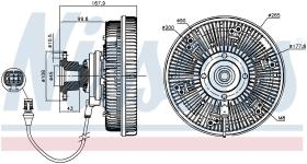 Nissens 86037 - VENTILADOR CLUTCH MAN TG-S(07-)