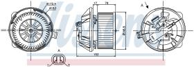 Nissens 87065 - VENTILADOR DE HABITÁCULO  CITROËN C